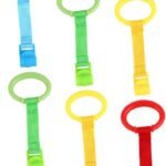 6pcs Nursery Cot Pull Rings