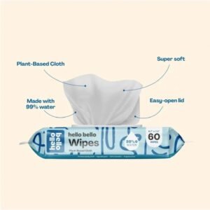 Hello Bello Baby Wipes - Bulk 600 Count for Gentle Cleanliness - Image 6