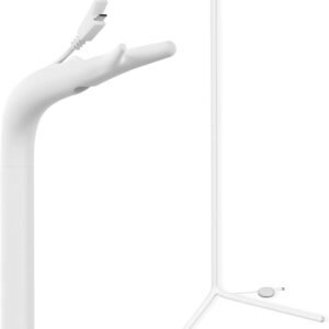 Lollipop Floor Stand, Baby Monitor Floor Stand, Compatible with Lollipop Baby Monitor, Crib Nursery Baby Watch Stand with Flexible Strong Silcone Head, White