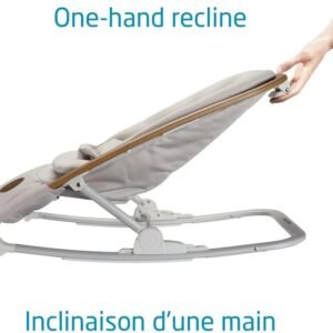 Maxi-Cosi Kori 2-in-1 Rocker: Portable, Washable, Folds Flat - Sand Horizon - Image 4