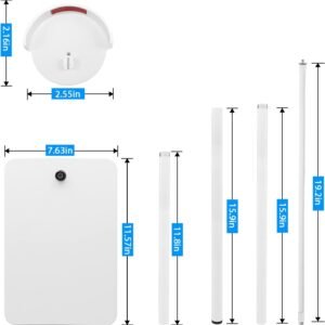Floor Stand for Baby Monitors - 35/63 Inch Compatible with HelloBaby, Infant Optics, eufy & More - Image 6