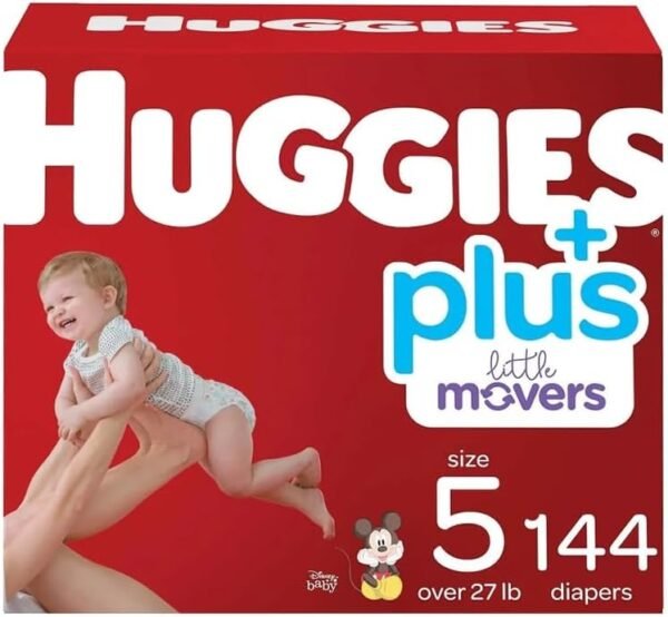 Huggies Little Movers Plus Diapers Size 5