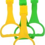 LIFKOME 4pcs Bed Pull Rings Learning Stand Up Assist Tools for Boy Girl Durable and Lightweight for