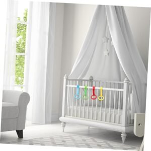 YARNOW 5pcs Easy Grip Standing Pull Rings for Newborn Crib Assist - Image 5