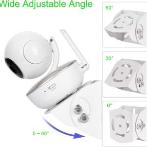 Adjustable Wall Mount for Motorola & Universal Baby Monitors – Durable Aluminium - Image 4