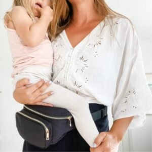 Ditty Co. Small Diaper Bag with Portable Changing Pad & Wipe Holder - Image 6