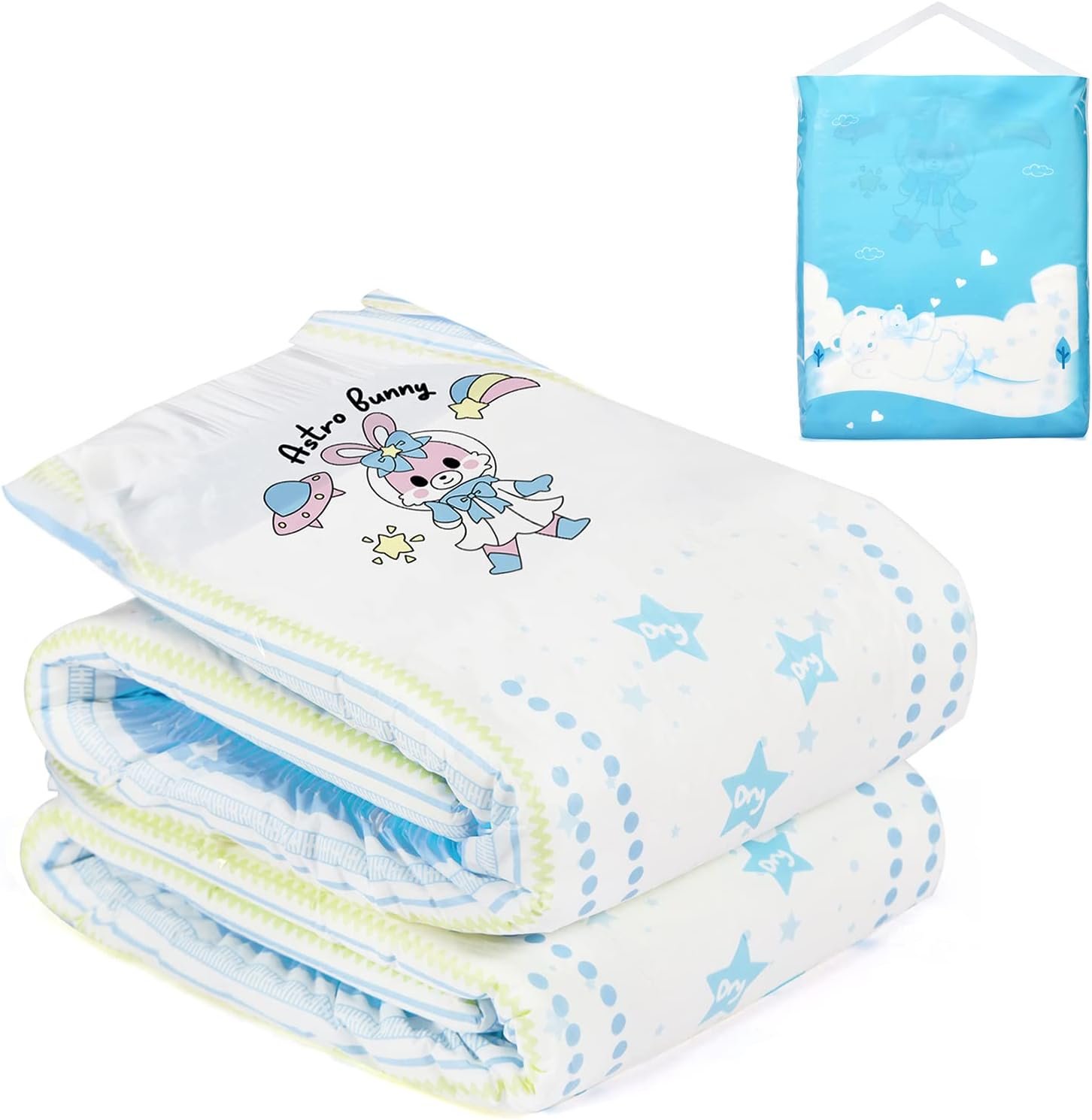 Littleforbig Adult Printed Diapers