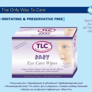 Gentle TLC Eye Care Wipes for Babies | 20 Pack - Image 2