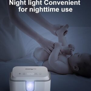 MOMYEASY Baby Wipe Warmer with Temperature Display & Night Light - Image 6