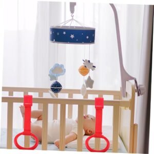 GALPADA 6pcs Pull Ring Set for Cribs, Playpens & Strollers - Early Development - Image 4
