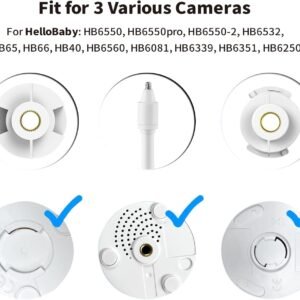 Flexible Clip Clamp Mount for HelloBaby, BOIFUN, ieGeek, Nanit, WYZE & eufyCam - Image 7
