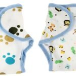 CATIEBYE 2-Pack Reusable Cotton Training Diapers