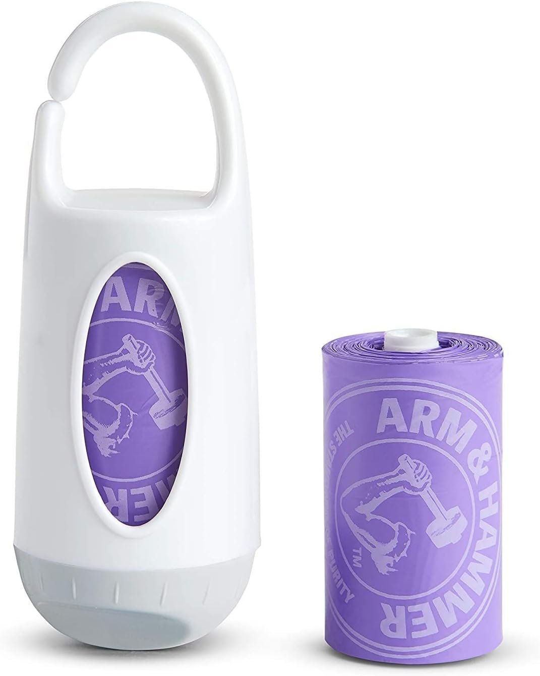 Munchkin Arm & Hammer Diaper Bag Dispenser & Bags - Purple