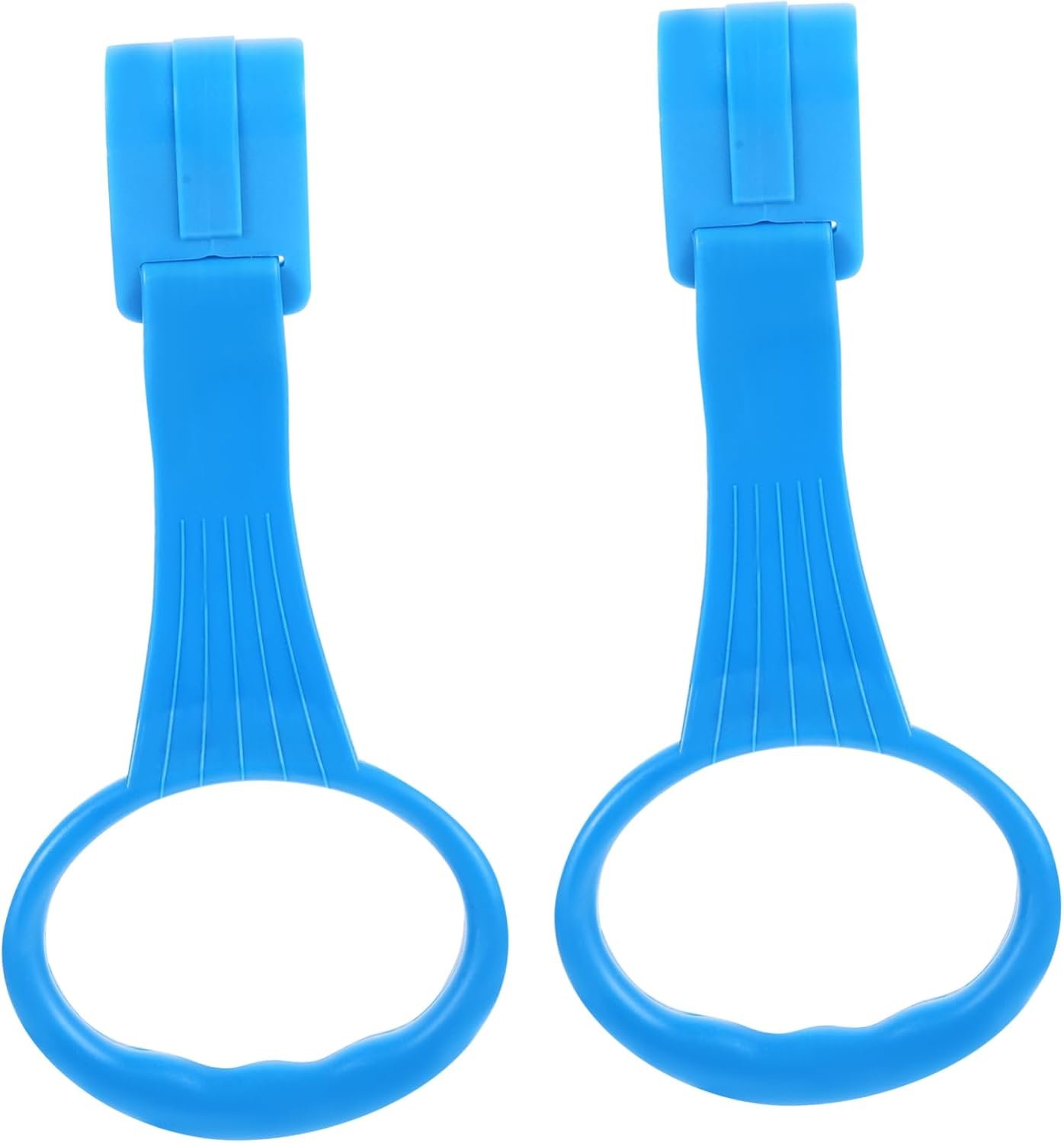 LRXIYODE 1 Pair Portable Bed Stand Up Rings Hanging Pull Rings for Walking Exercise Lightweight and Easy to