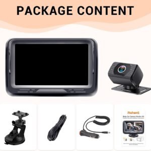 Rohent 1080P Baby Car Camera - Rear-Facing Infant Monitor with Night Vision - Image 7