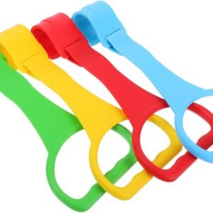 Beatifufu 4 Pcs Training Pull Up Rings Grip Handles for Walking Assistance Bed Stand Up Support Playpen