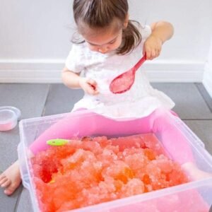 Gelli Baff Red by Zimpli Kids – Colorful Goo Bath Pack for Kids, Eco-Friendly - Image 6