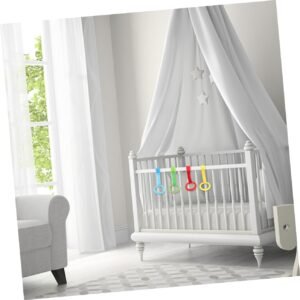 MERRYHAPY 5-Pack Cot Pull Rings | Easy Grasp Crib Hanging Support - Image 4