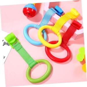 6pcs MERRYHAPY Bed Hanging Safety Assist Pull Rings for Confident Standing - Image 4