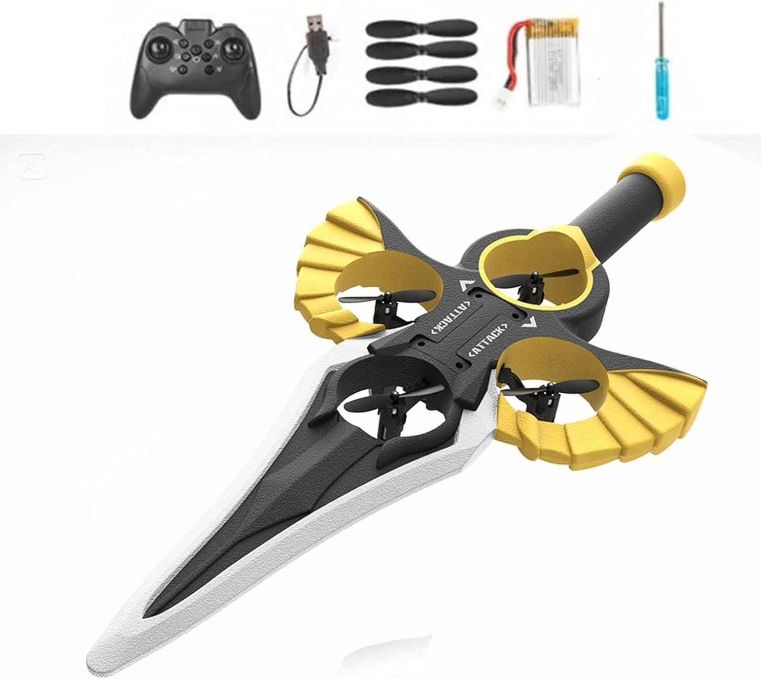 Long-Range Flying Sword RC Glider