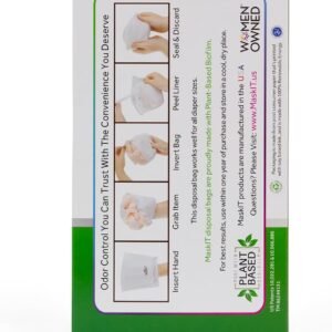 MaskIT Diaper Disposal Bags | Odor Blocking, Plant-Based, USA Made, Woman-Owned - Image 7