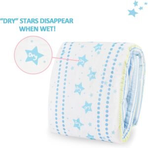 Littleforbig Adult Printed Diapers - 2 Pack, Random Astro Baby Prints, M - Image 5