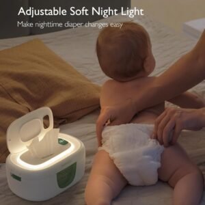 Momcozy Baby Wipe Warmer: Fast Heating, Large Capacity, 4 Temp Modes & Night Light - Image 4