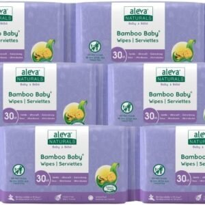 Aleva Naturals Bamboo Baby Wipes Value Pack