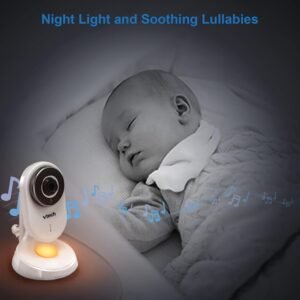 VTech VM818HD 5" Video Monitor: 720p HD, Night Light, 1000ft Range, 2-Way Talk - Image 5