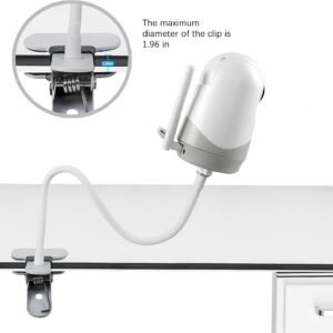 HOLACA Flexible Clip Mount for Hellobaby & Blemil Baby Monitors – Tool-Free Crib Stand - Image 6