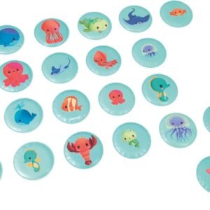 Janod Baby Animals Memory Game - Fun Bathtime Toy for 24+ Months - Image 4