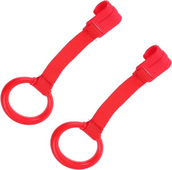 SUPVOX 2pcs Walking Assist Rings Multi Functional Grab Ring for Newborns Safe and Sturdy Hand Pull Tool for