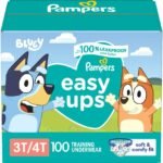 Pampers Potty Training Underwear for Toddlers, Easy Ups Diapers, Training Pants for Boys and Girls, Size 5 (3T-4T), 100 Count, Giant Pack