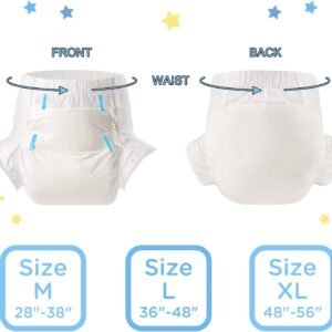 Littleforbig ABDL Printed Adult Brief Diapers Sample Pack - X-Large (48-56") - Image 2