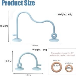 “Suction Cup Montessori Toys for Toddlers | Silicone High Chair & Travel Gift” - Image 2
