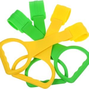 BESPORTBLE 4pcs Crib Hanging Pull Rings for Boy Girl Stand Up Tools for Ergonomic Design Safe and Durable