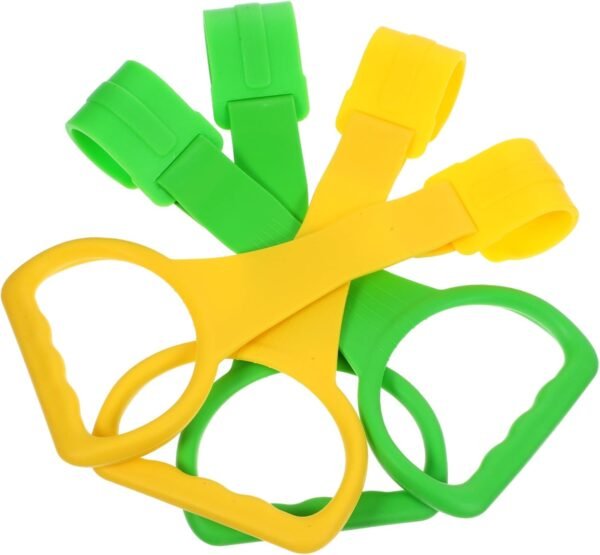 BESPORTBLE 4pcs Crib Hanging Pull Rings for Boy Girl Stand Up Tools for Ergonomic Design Safe and Durable