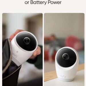 Eufy Baby Monitor E21 Add-On Camera: 4K UHD, 330° Pan, Night Vision - Image 5
