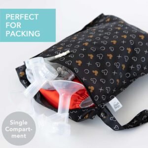 Disney Minnie Mouse Waterproof Wet Bag | Washable & Reusable for Travel, Beach & More - Image 2
