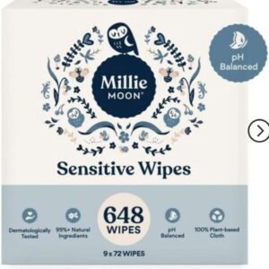 Millie Moon Sensitive Baby Wipes - Plant Based (648)
