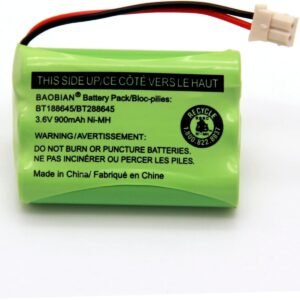 BAOBIAN 3.6V 900mAh Ni-MH Battery Pack for VTech & Motorola Baby Monitors - Image 3