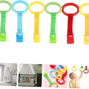 6pcs MERRYHAPY Bed Hanging Safety Assist Pull Rings for Confident Standing - Image 6