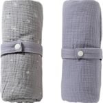 2Pcs Travel Change Mat Diaper Changing Pad Portable Infant Newborn Cotton Strong Absorbent Sheet Bed Pad Baby Essential