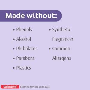 Sudocrem Pure Water Wipes 180 Count - Unscented, Hypoallergenic Baby Wipes - Image 6