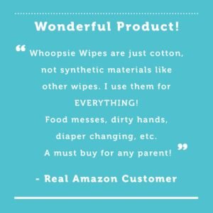 Ultra-Soft Whoopsie Wipes | Pure Cotton Dry Baby Wipes - 600 Count Pack - Image 6