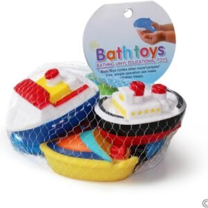 Floating Bath Toys Set (6PCS) - Soft Boat & Squirt Toys for Toddlers - Image 8