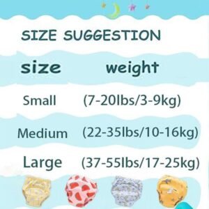 Upairy Potty Training Pants - Soft Cotton, Washable, Breathable (Medium) - Image 6