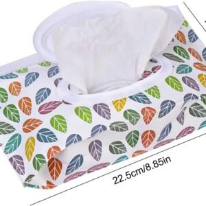Green Baby Wipe Holder & Diaper Dispenser with Lids - Fresh Storage Pouches - Image 3