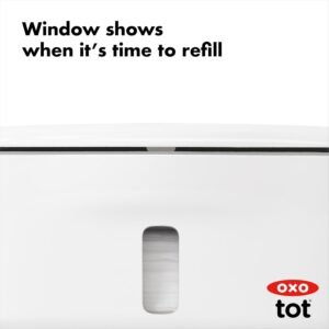 Oxo Tot Perfect Pull Wipes Dispenser - Gray (Model 63121800) - Image 5