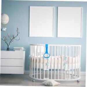 Beaupretty 2pcs Ergonomic Pull Up Rings for Indoor Playpen Support - Image 5